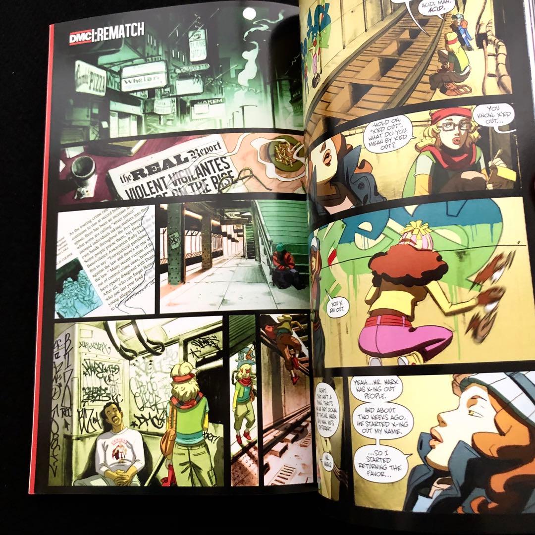 RUN-D.M.C. アメコミ「DMC Vol. 1＋2」ダリル・マクダニエルズ