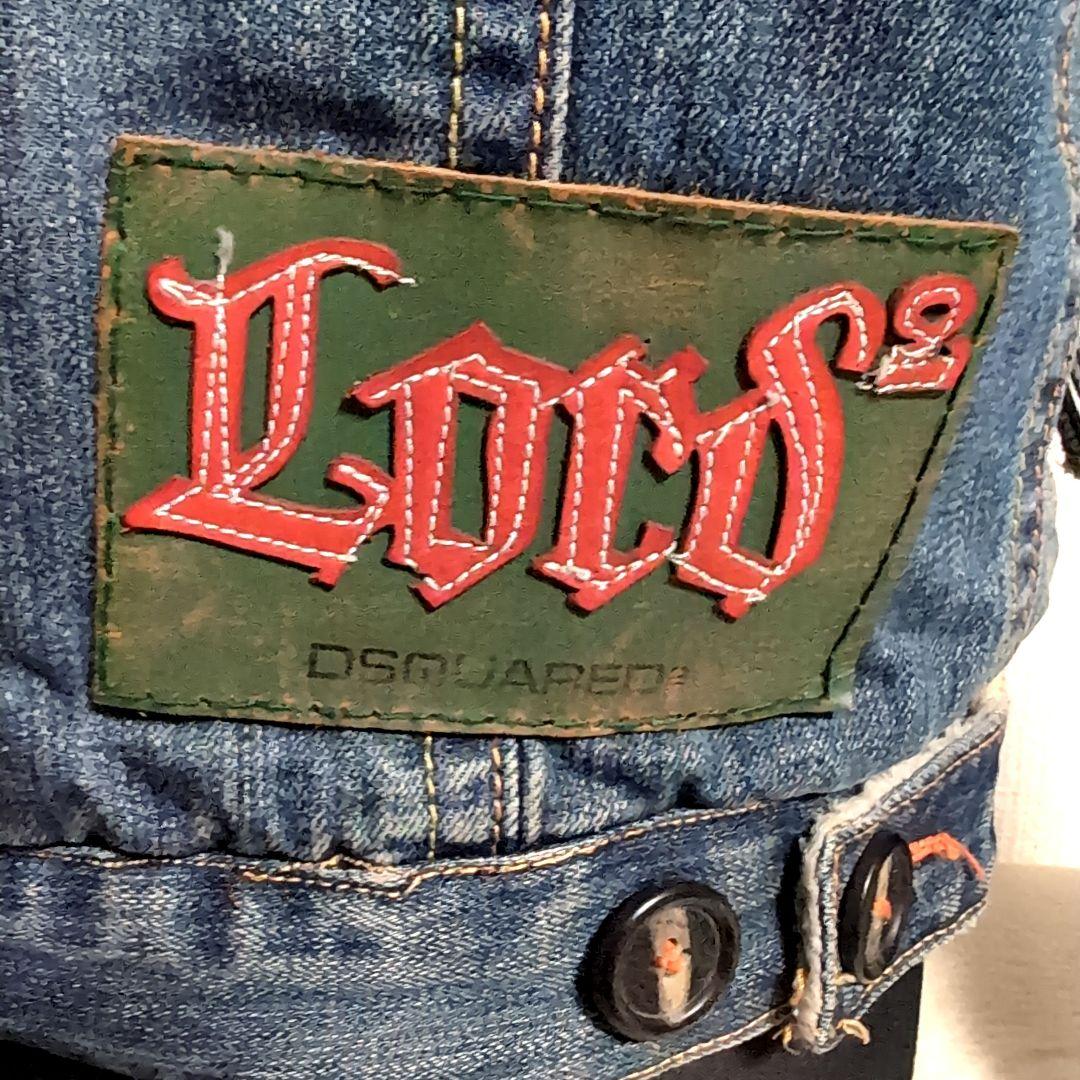 ds9 DSQUARED2 ボア × デニムジャケット メンズM