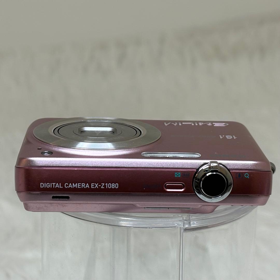 CASIO カメラ　EX-Z1080 充電器　説明書　ピンク コンデジ　可動品