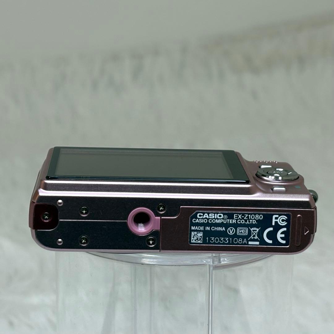 CASIO カメラ　EX-Z1080 充電器　説明書　ピンク コンデジ　可動品