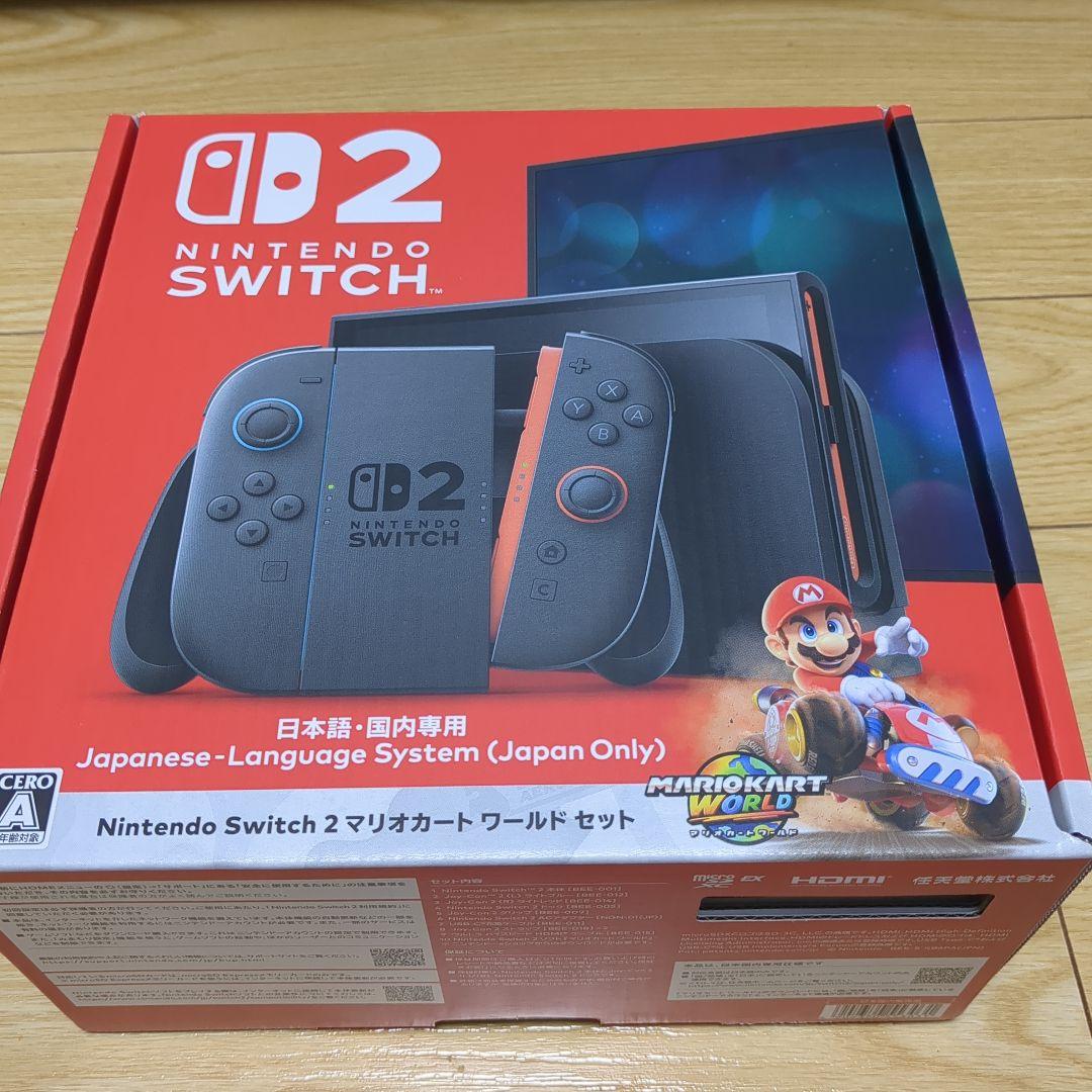 〈新品・未開封〉Nintendo Switch 2 マリオカートワールドセット