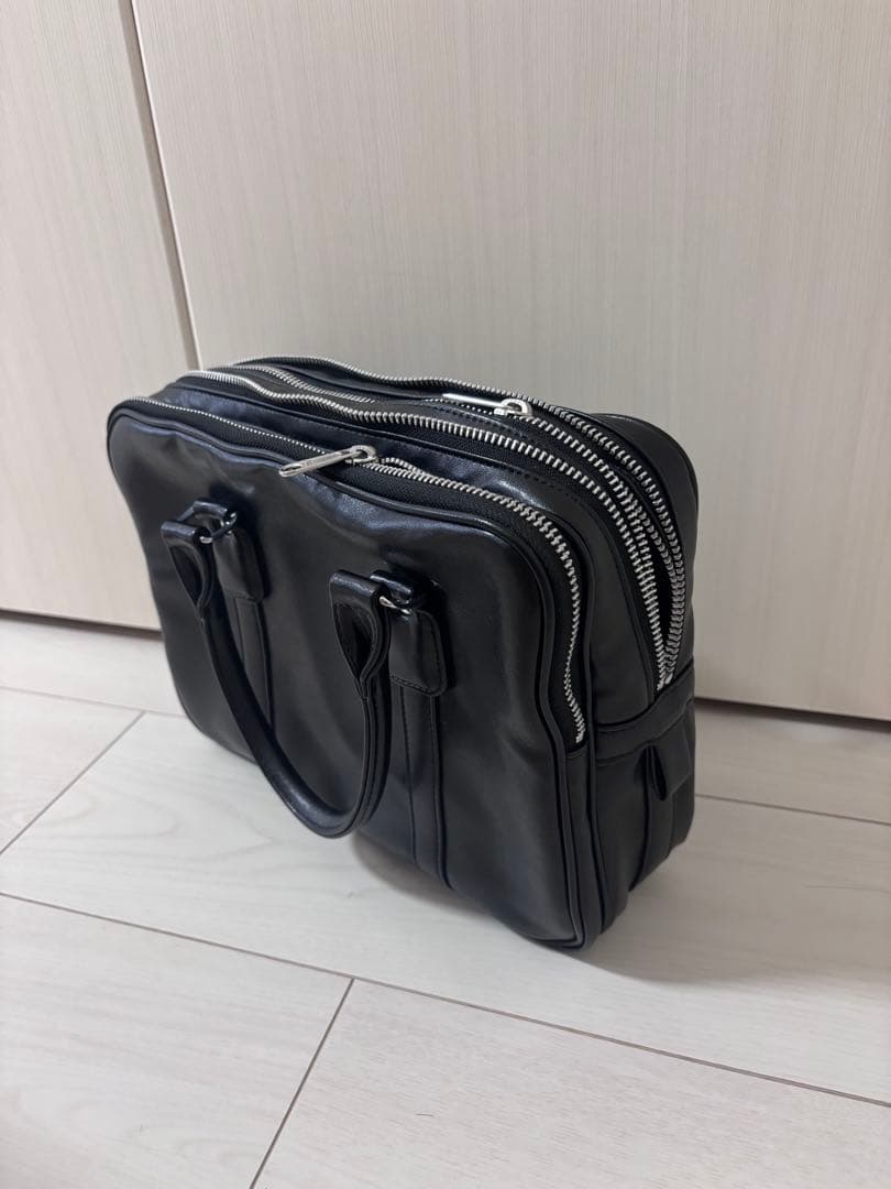 commedesgarcons ハンドバッグ　ダブルジップ