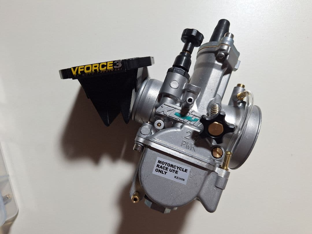 NSR50.80 VFORCE3 CR85カーボンビックリードバルブ＋PWK28