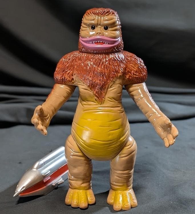 人工生命Ｍ１号「ウルトラＱ」登場怪獣（マーミット）怪獣天国ソフビ＋イナズマ号付