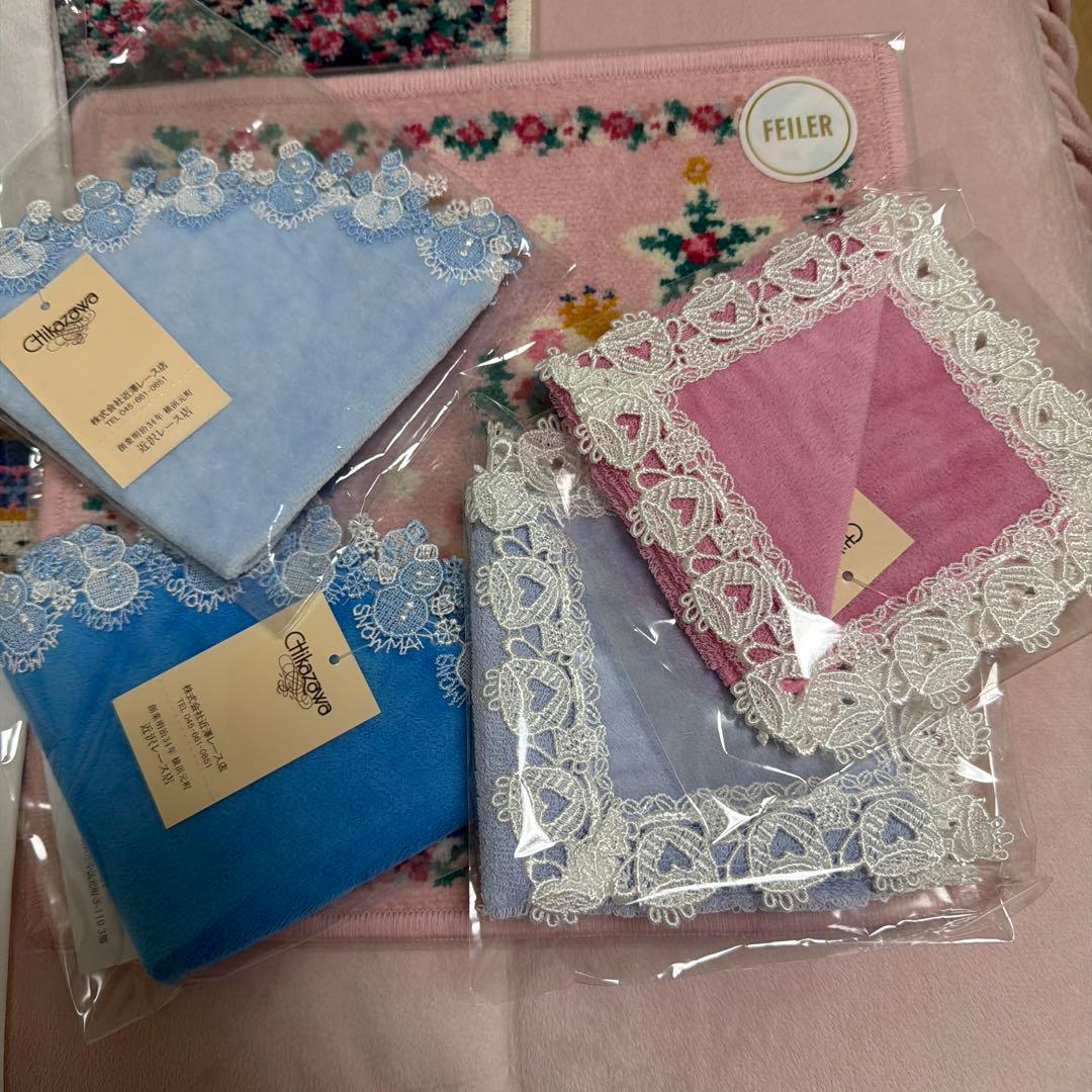 新品未使用未開封！タグ付き！近沢レース&フェイラーセット13枚