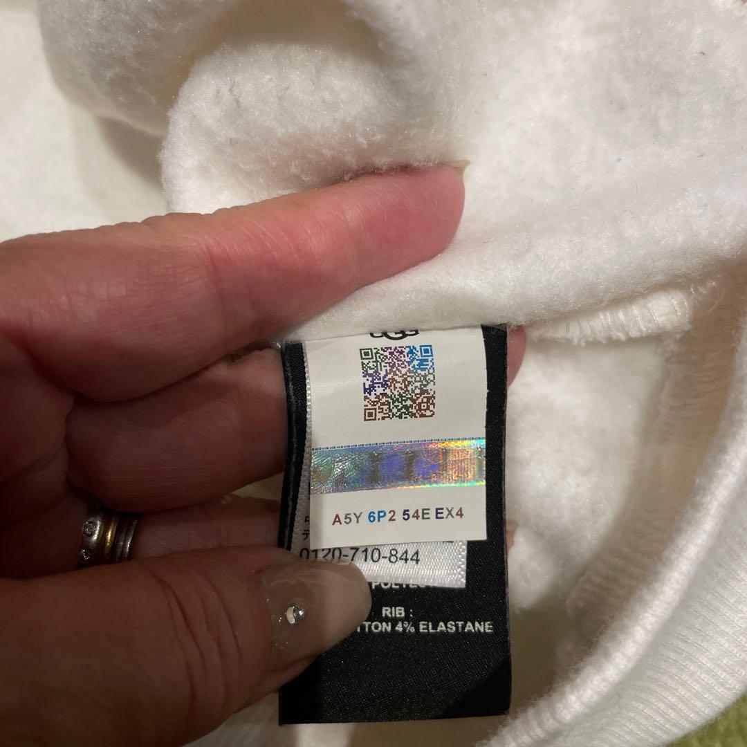 a❗️美品　UGG ホワイト パーカー Sサイズ