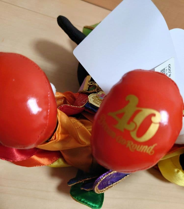 ディズニーランド40周年　グランドフィナーレ　ミッキーミニーぬいぐるみ　ドリーム