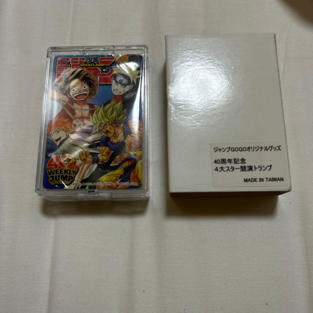 ジャンプ 40周年記念トランプ