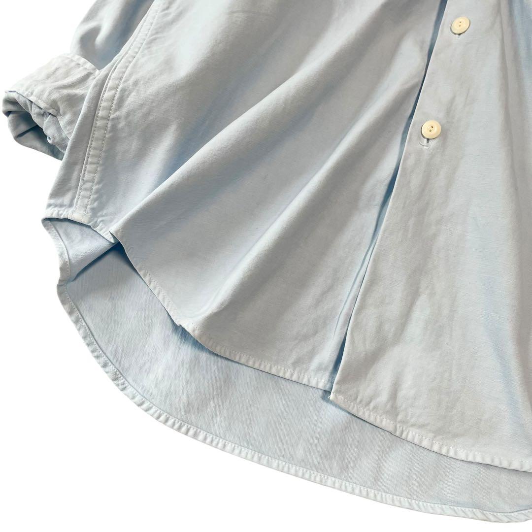 【定価4.2万】ほぼ未使用✨マディソンブルー ハンプトンパステルシャツ ブルー