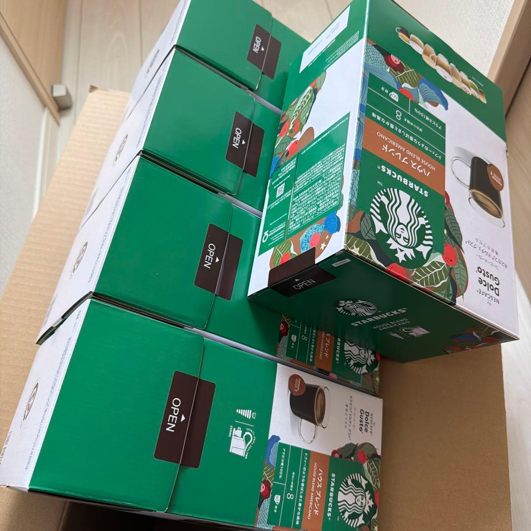 ネスカフェ　ドルチェグスト/スターバックスハウスブレンド60個入り5箱