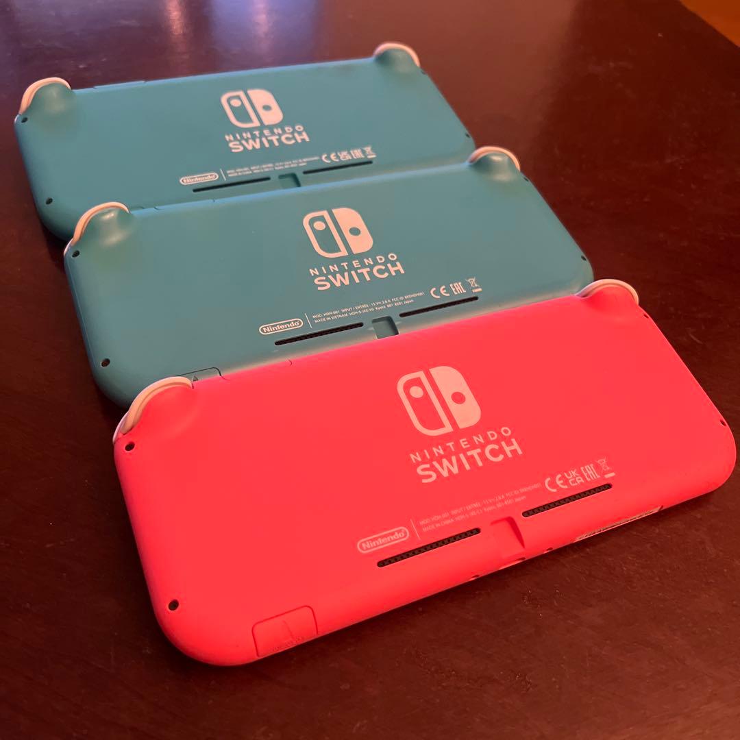 Nintendo Switch Lite 3台セット　まとめ
