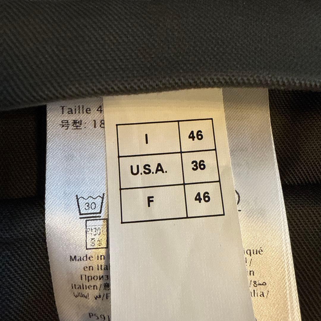 【美品】VALENTINO ミリタリージャケット グレー カーキ アウター