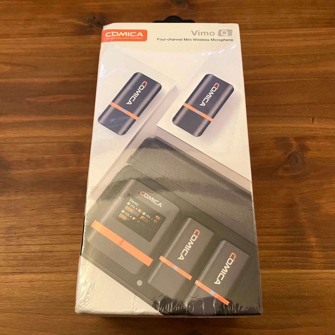 【新品】comica Vimo Q 送信機4台+受信機1台 ワイヤレスマイク④