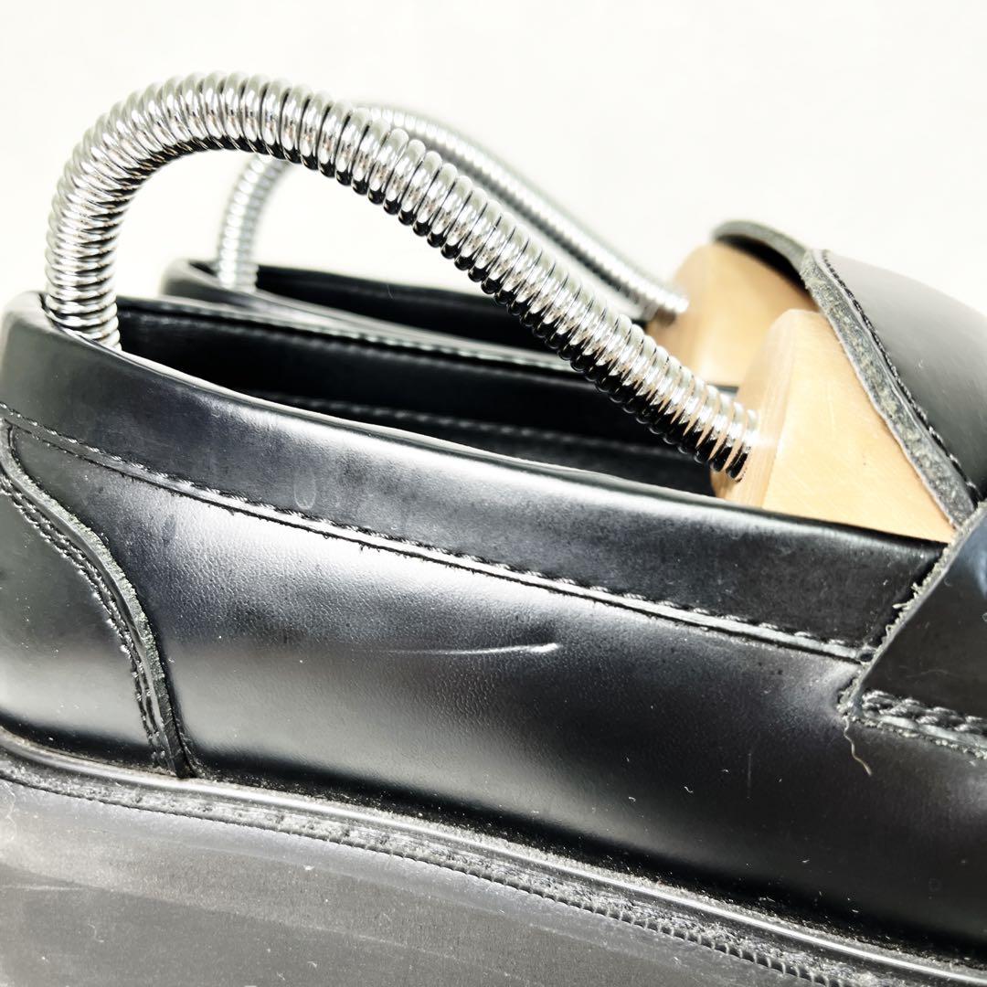 カミナンド ローファー サイズ6 厚底 ブラック