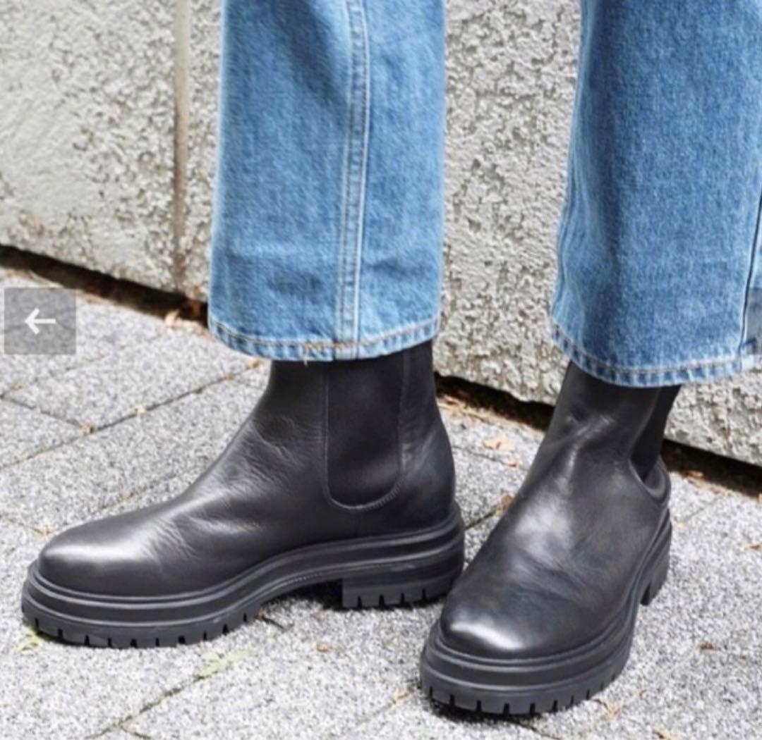 ＊TONY BIANCOトニービアンコ＊ WOLFE サイドゴアブーツ レザー