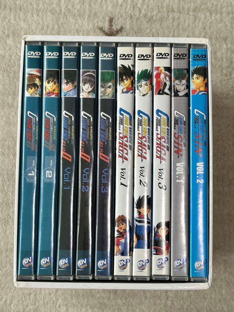 新世紀サイバーフォーミュラ　DVD BOX 11 zero saga sin