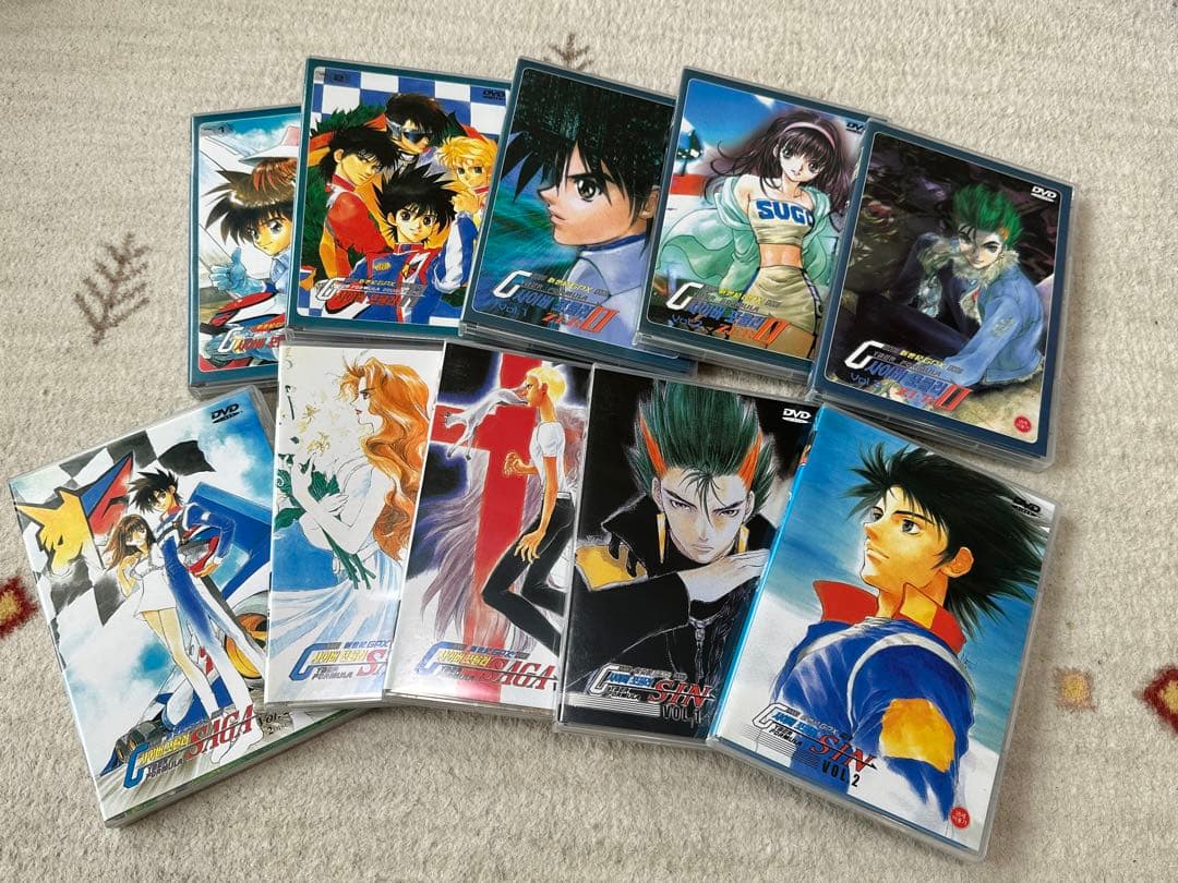 新世紀サイバーフォーミュラ　DVD BOX 11 zero saga sin