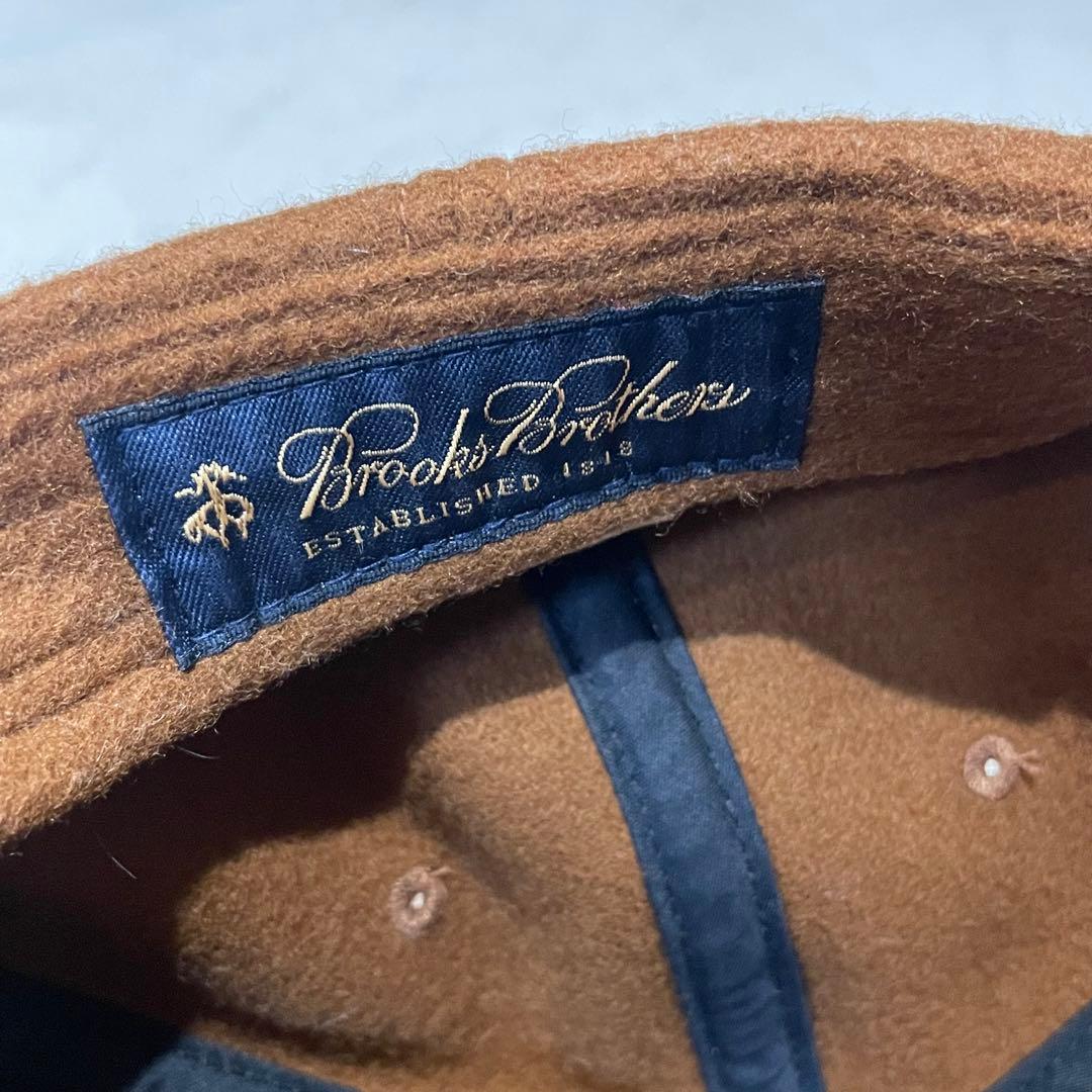 Brooks Brothers B.B. ウールキャップ　ブラウン