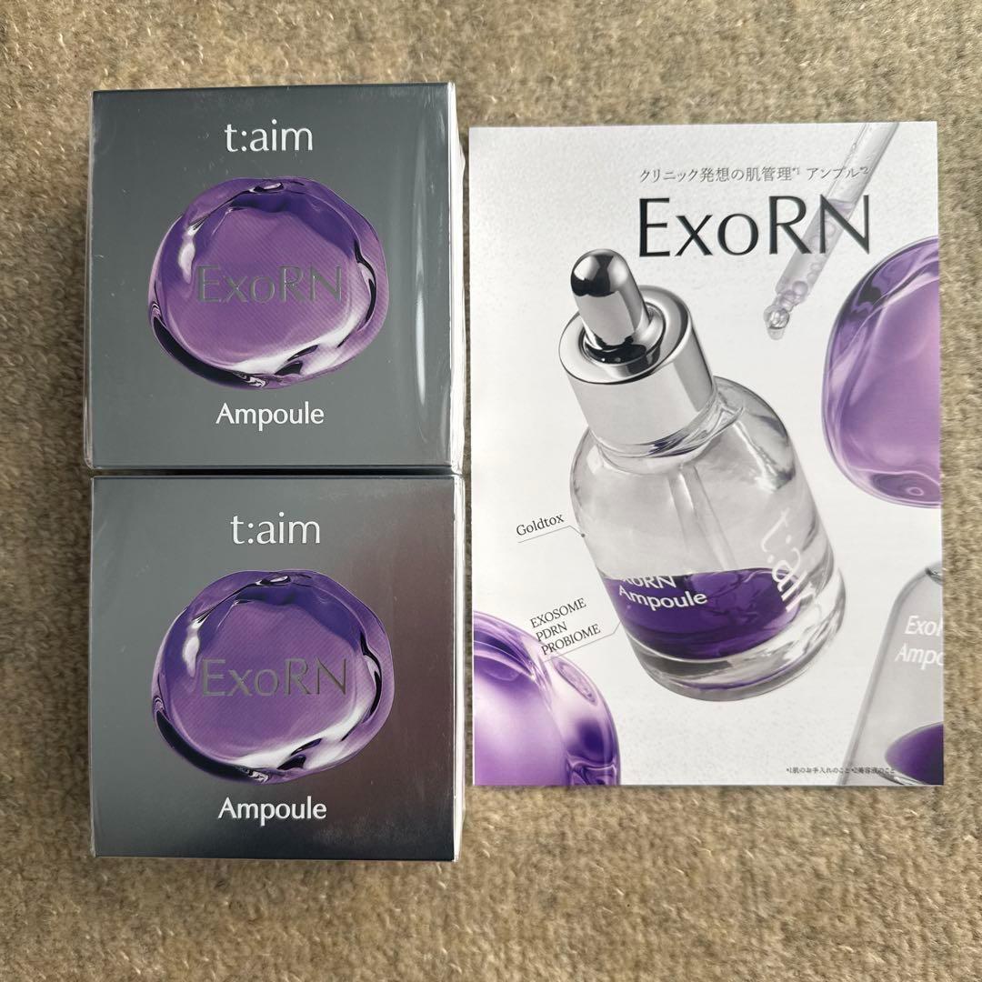 ☘️t:aim ExoRN Ampoule エクソアールエヌ 30ml×2個