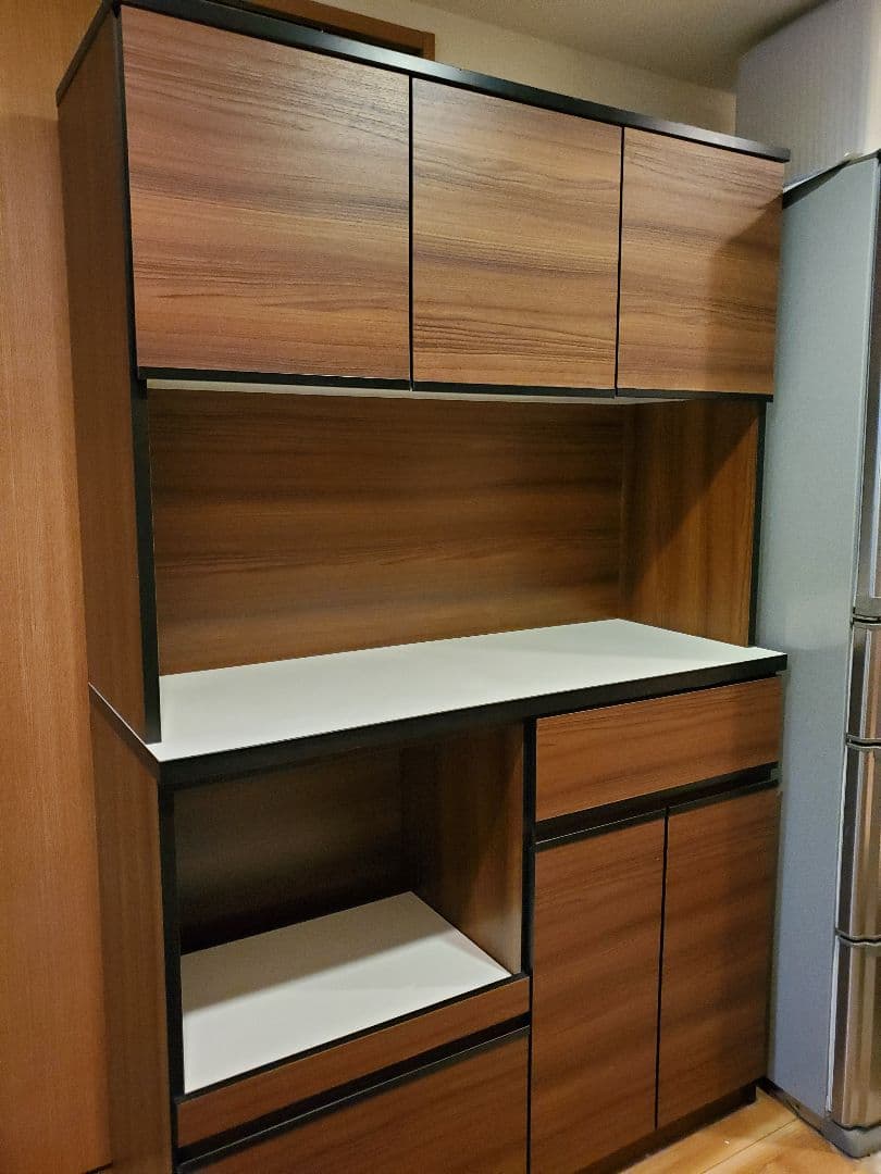 キッチンボード　食器棚　120