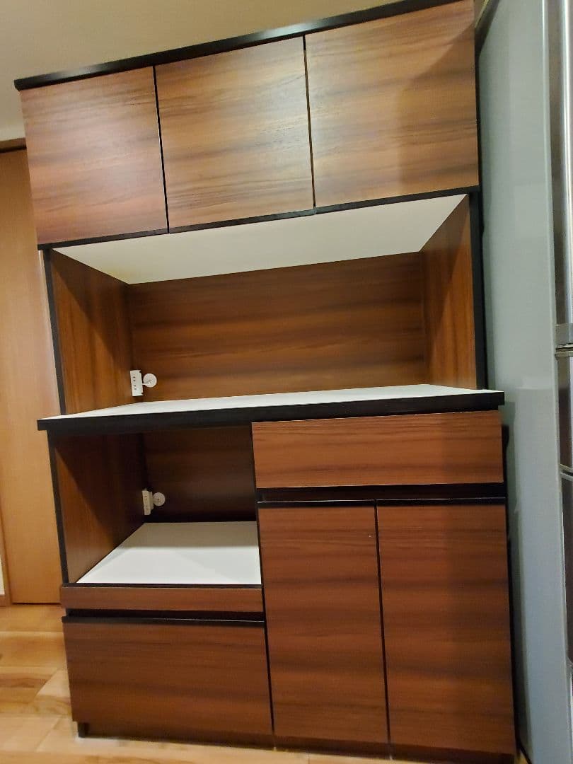 キッチンボード　食器棚　120