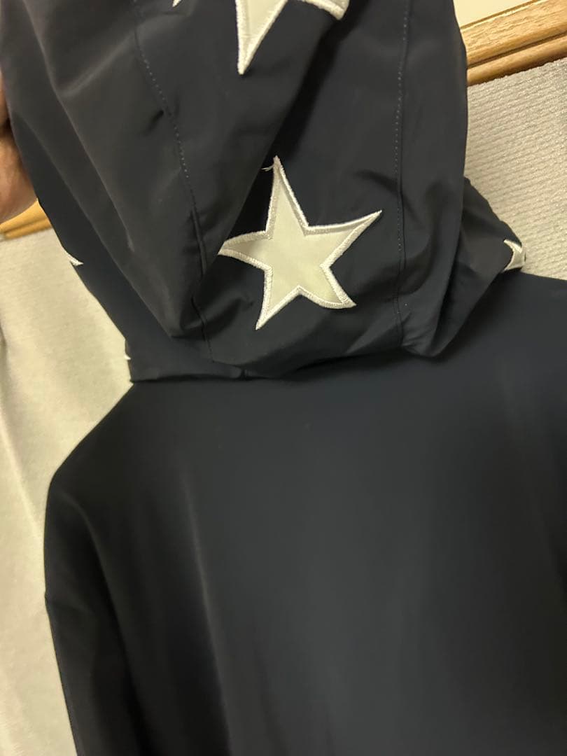 り*た様 FCRB LYCRA BIG LOGO ZIP UP BLOUSON