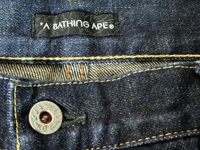 A BATHING APEショートパンツ ダークデニム