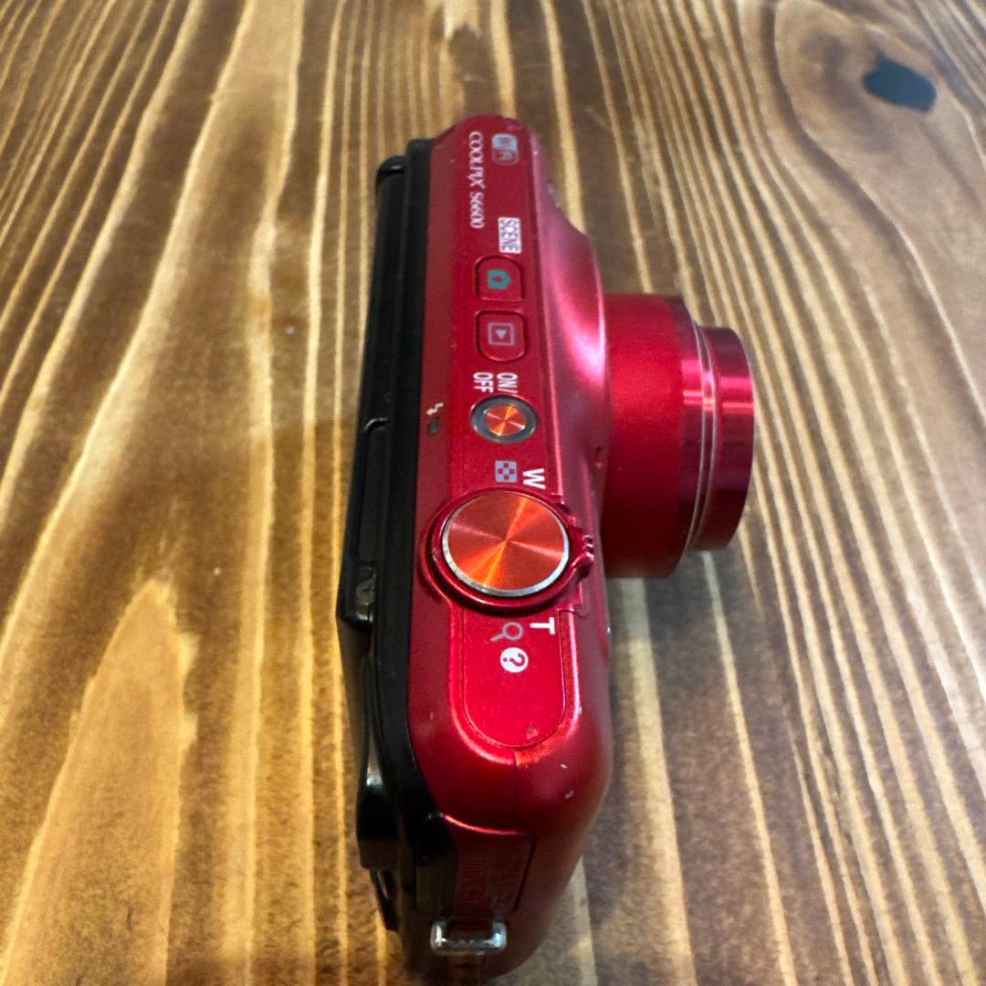 Nikon COOLPIX s6600 レッド 12x デジタルカメラ　赤