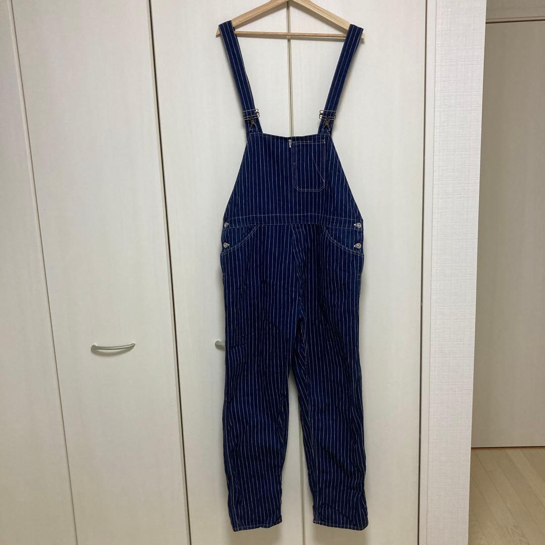 WAREHOUSE ウエアハウス　オーバーオール　LOT1093 ストライプ