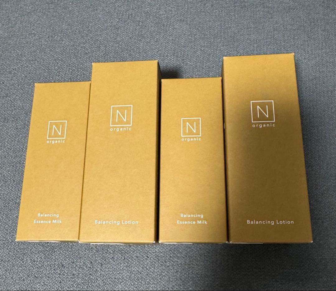 Nオーガニック　バランシング　ローション　エッセンスミルク　セット売り