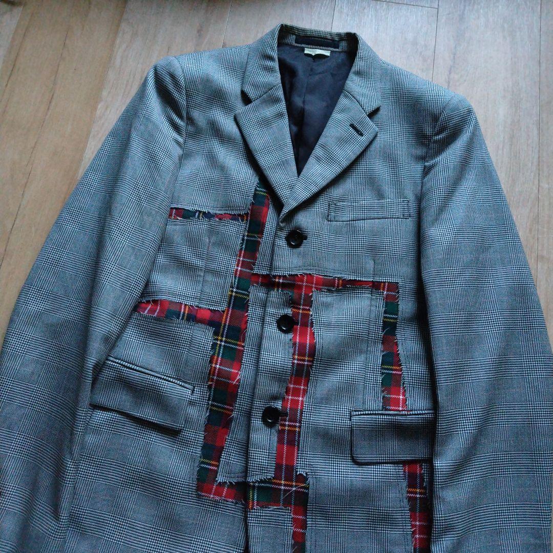 09ss ギャルソン オムプリュス タイムフォーマジック　テーラードジャケット