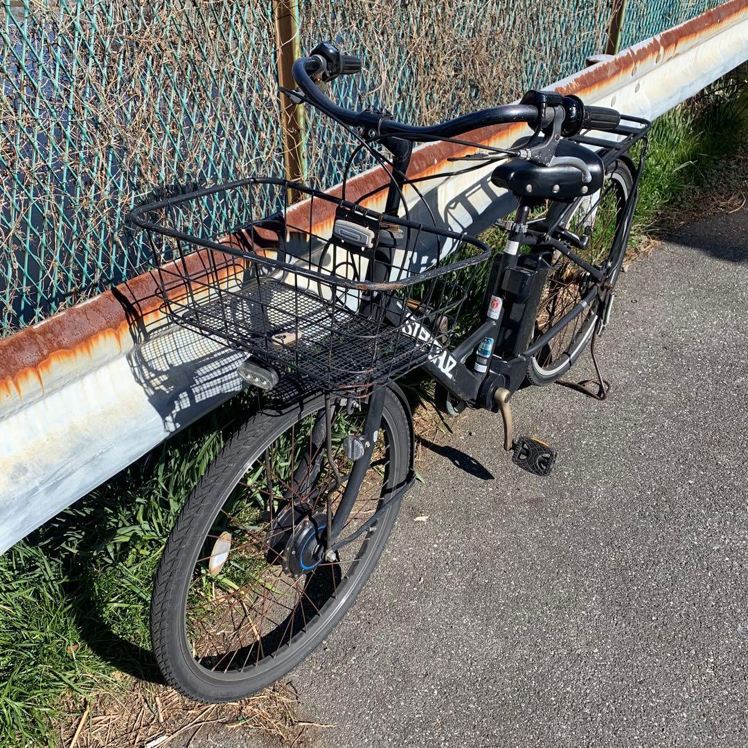 [779]送料無料 ブリヂストン電動自転車 ステップクルーズe 充電器なし