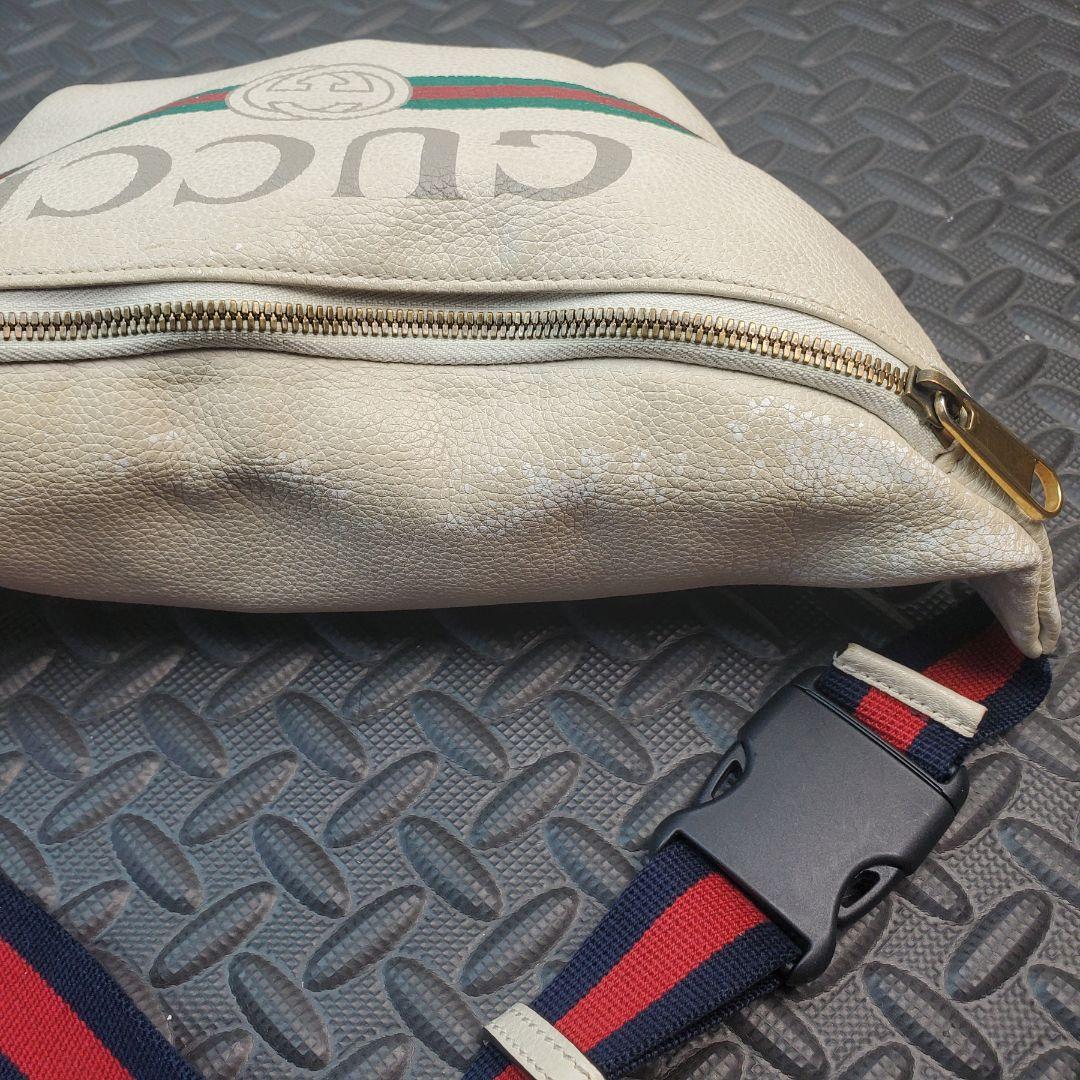 GUCCI グッチ シェリーライン ヴィンテージロゴ ウエストバッグ 中古品