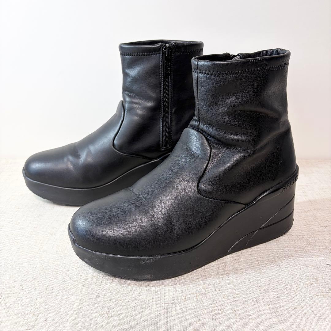 美品★BEAXIS ビーアクシス バランスコアブーツ スムースタイプ 24cm