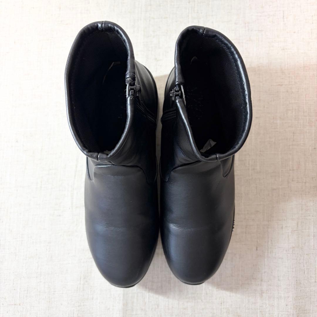 美品★BEAXIS ビーアクシス バランスコアブーツ スムースタイプ 24cm