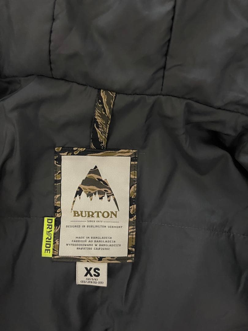 BURTON 子ども用スキーウェア XS