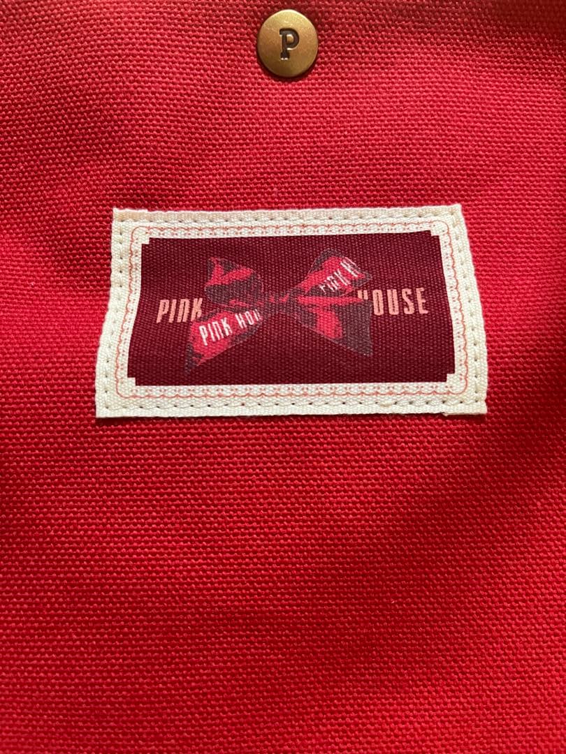 ♡PINK HOUSE♡トートバッグ赤新品未使用品
