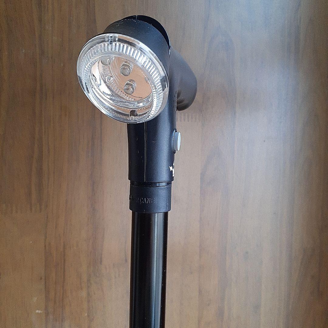 クレバーケーンショート(三点杖)　２本　 ライト付き