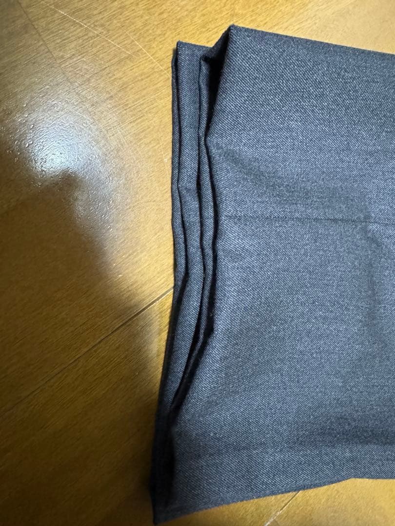 パンツ NEAT Back Satin Gabardine Trousers GRAY