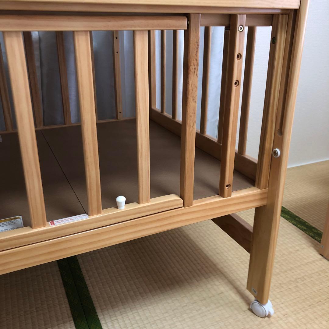 カトージ　木製ベビーベッド すのこ　レギュラーサイズ