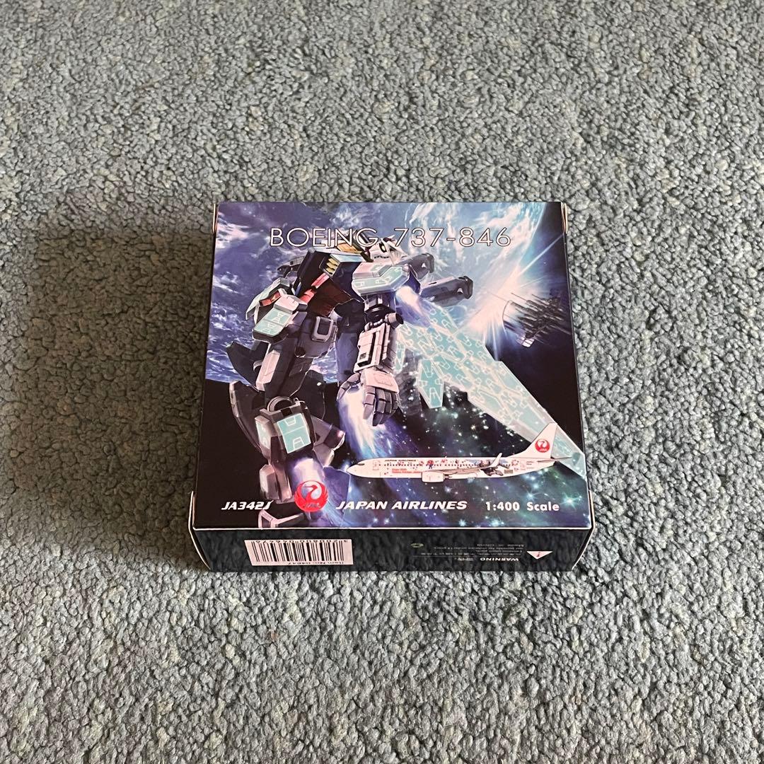 JAL 737-800 ガンダム EXPO JA342J ph 1:400