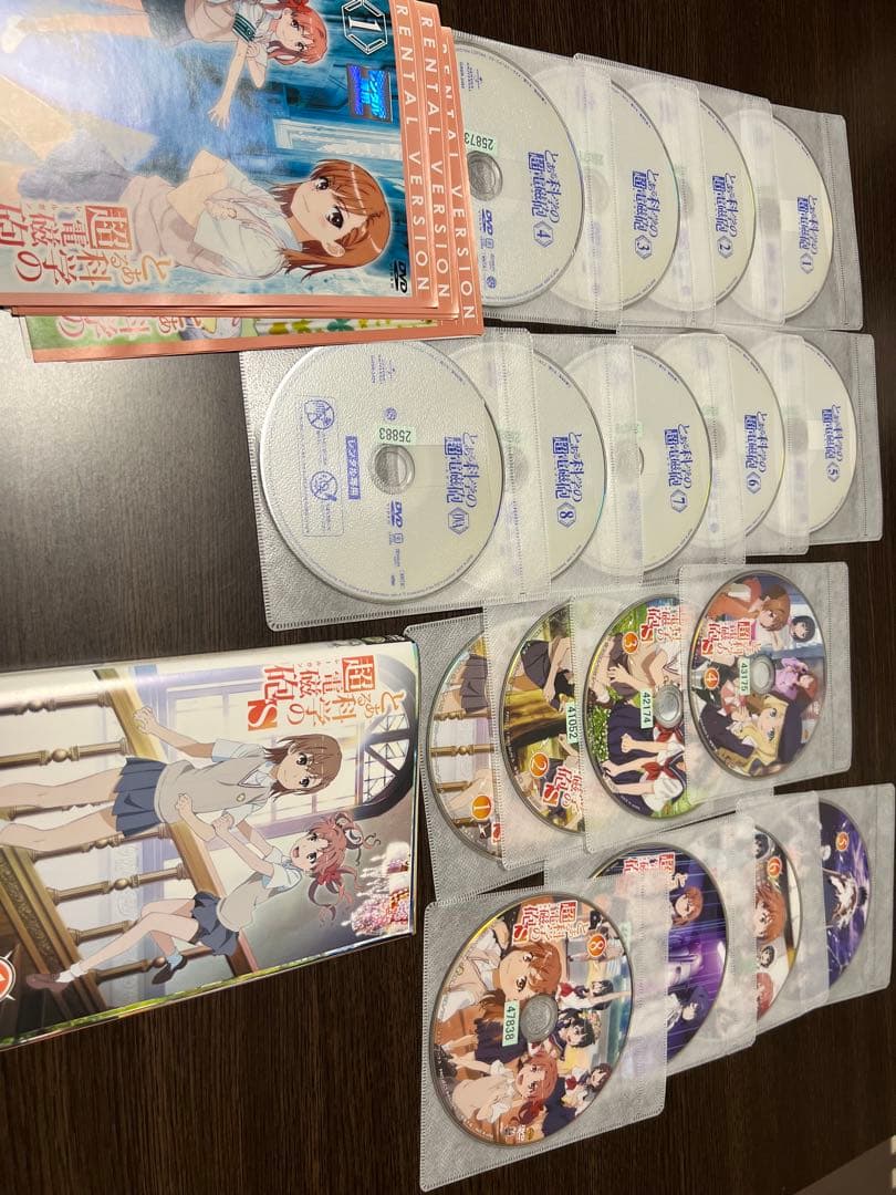 とある魔術の禁書目録 とある科学の超電磁砲 DVD レンタルアップ