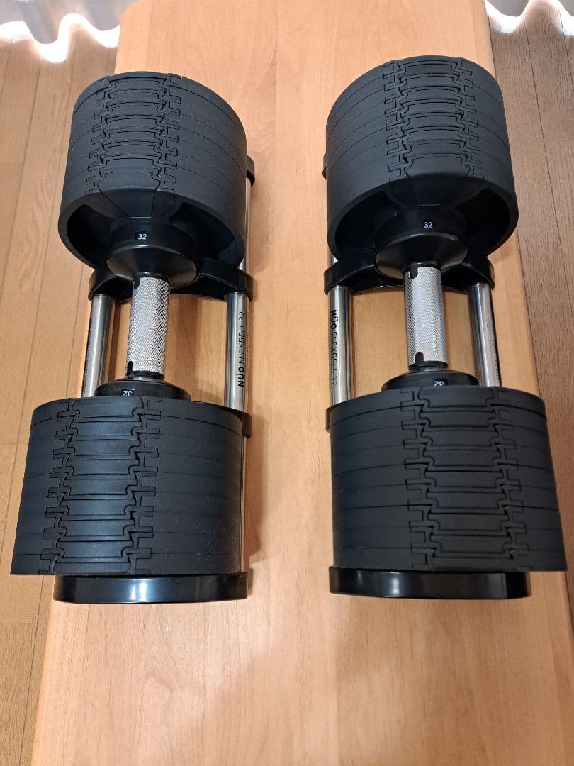 【美品】NUO FLEXBELL 可変式ダンベル　32kg(2kg刻み) 2/2