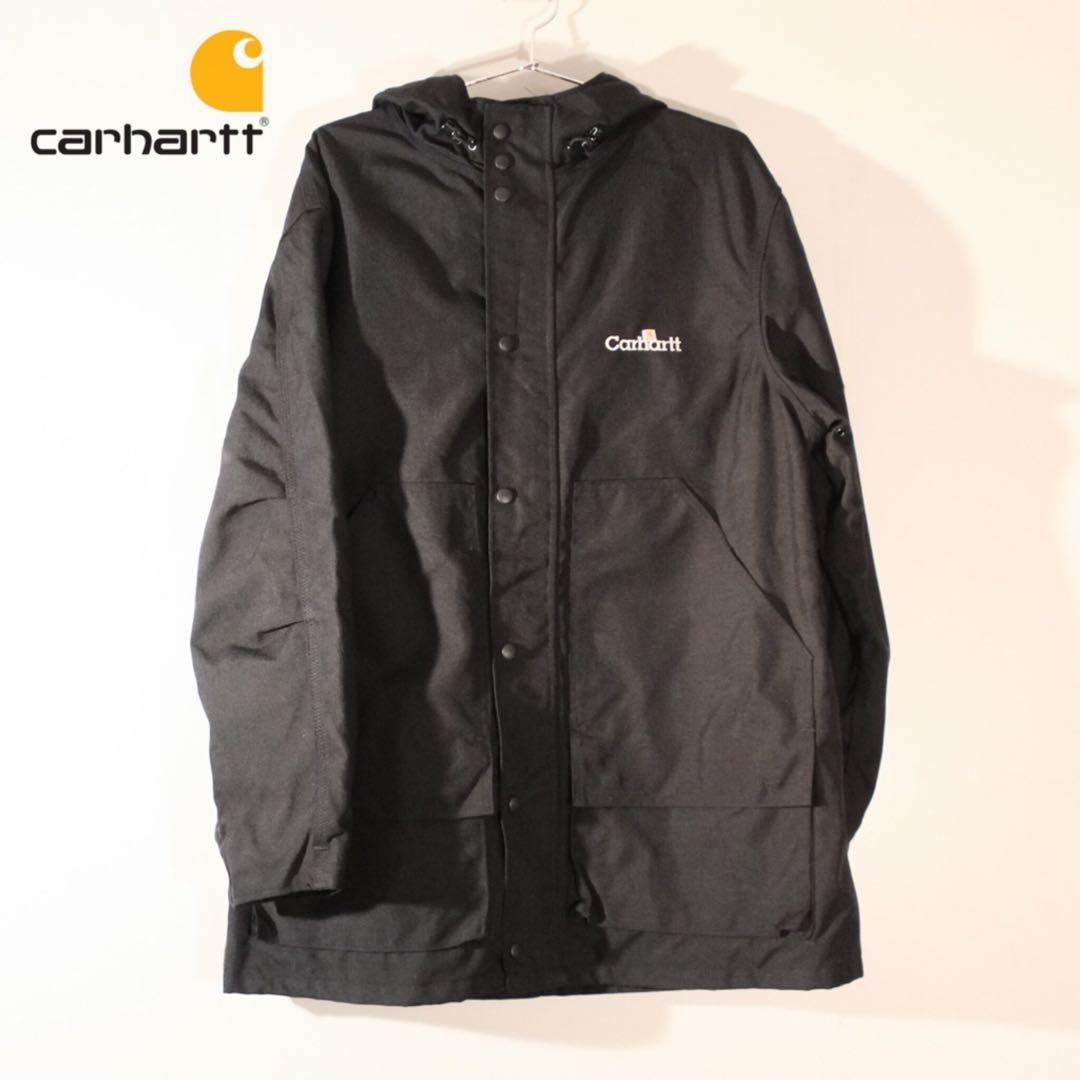 USA製 カーハート C50 エクストリームナイロンジャケット黒 メンズ古着XL