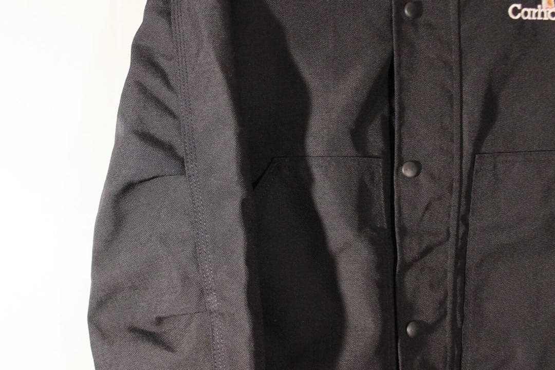 USA製 カーハート C50 エクストリームナイロンジャケット黒 メンズ古着XL