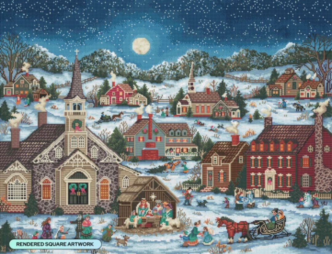 ダイヤモンドアートクラブ　クリスマス