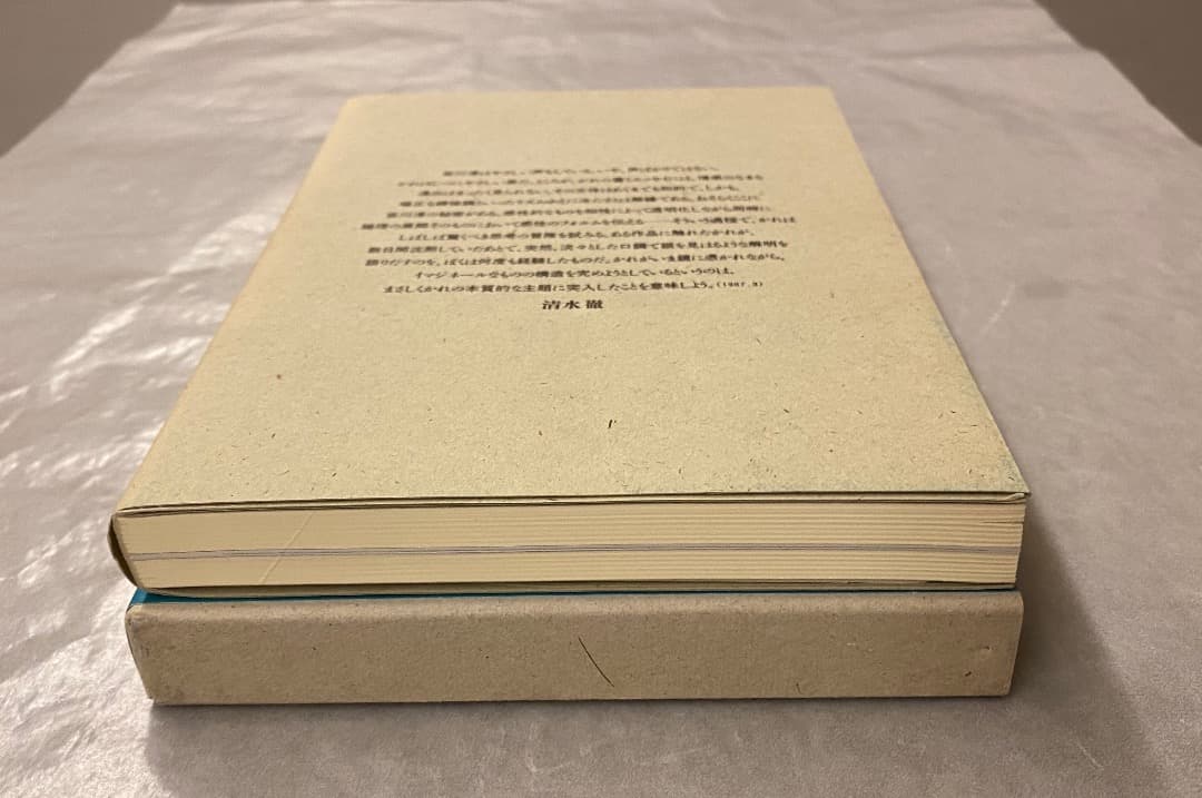 宮川淳『鏡・空間・イマージュ』、水声社、1991年。