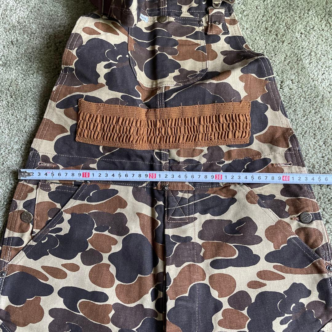 carharttカーハート　100周年　80s オーバーオール　カモ　ダブルニー