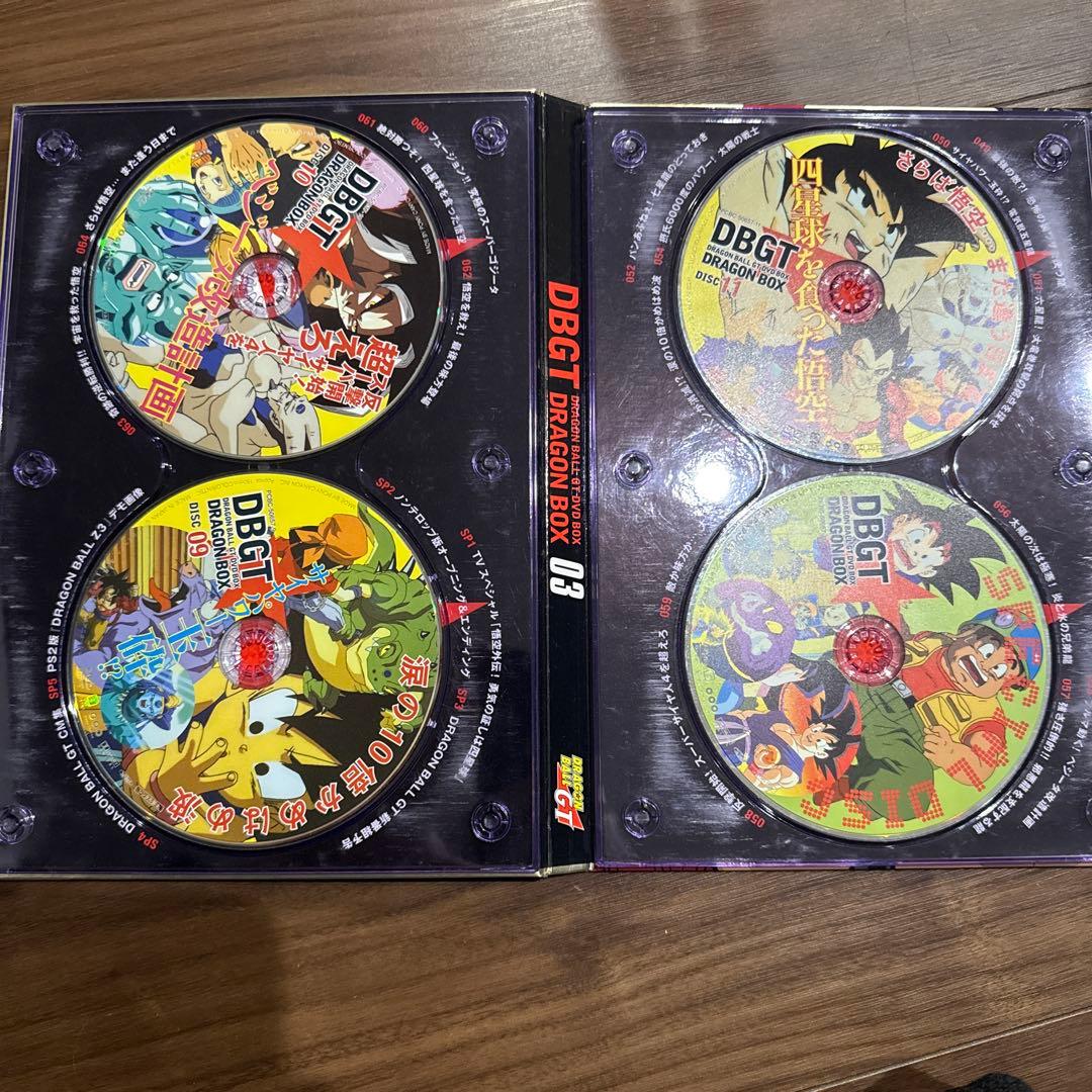 ドラゴンボールGT DVDボックス　来週値上げします。
