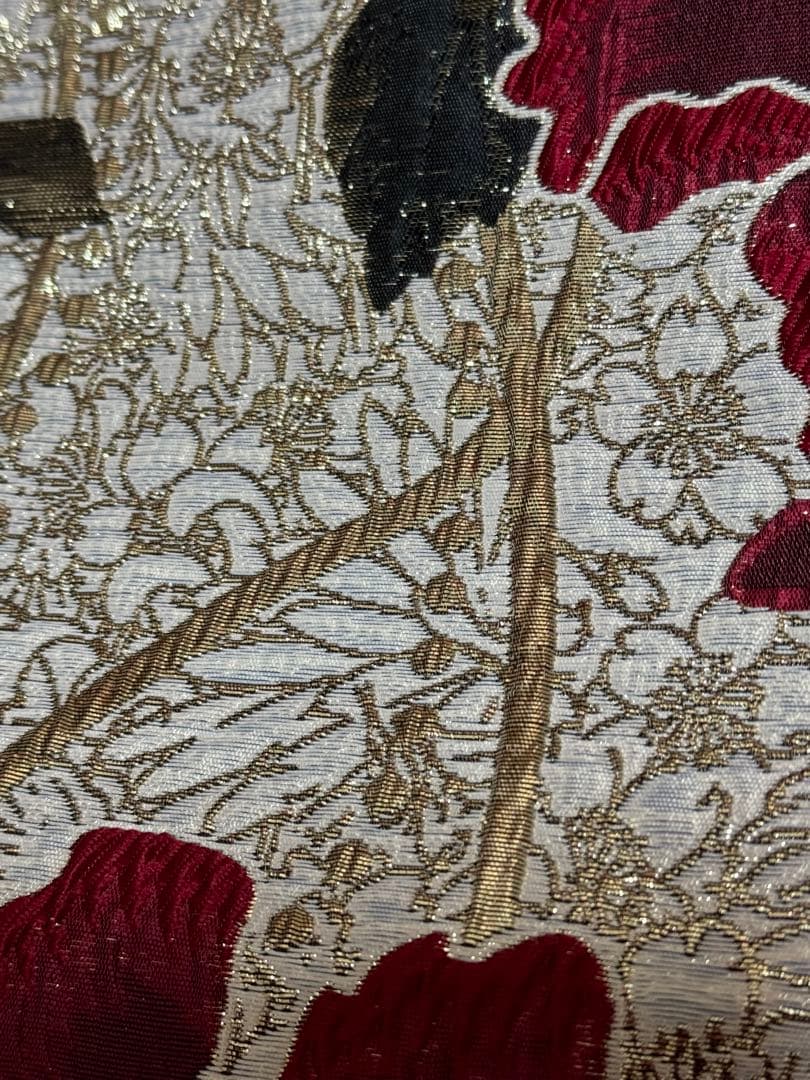 大人兵児帯【シャクヤク紅】【グリーンリリアルプ】のセット